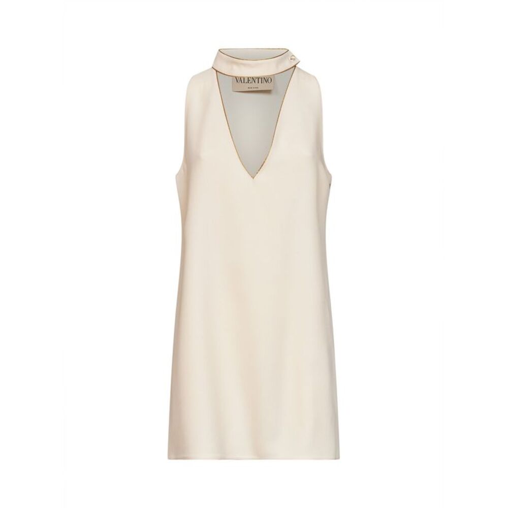 Valentino Women Vanilla Cady Couture Mini Dress